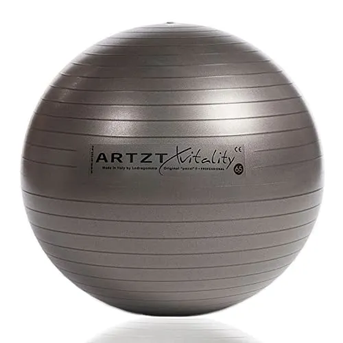 ARTZT vitality Gymnastikball Plus Anthrazit, 65 cm von ARTZT vitality