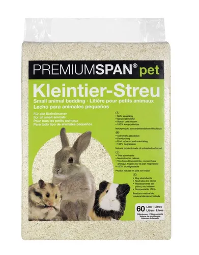 Premiumspan Kleintierstreu Hobelspäne 3,5 kg von Weitere