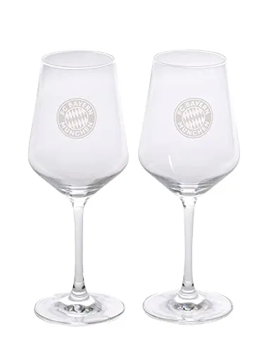 FC Bayern München Weinglas 2er-Set I Fußball