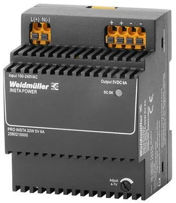 Weidmüller PRO INSTA 60W 12V 5A Schaltnetzgerät - Netzteile: Robustes 60W Schaltnetzgerät für sichere Stromversorgung in Industrie, Gewerbe und Wohnbereich – ideal für anspruchsvolle Anwendungen.