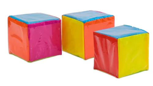 Betzold Pocket Cube, Farbe: bunt, Größe: 15 x 15 cm, Setgröße: 3 Stück