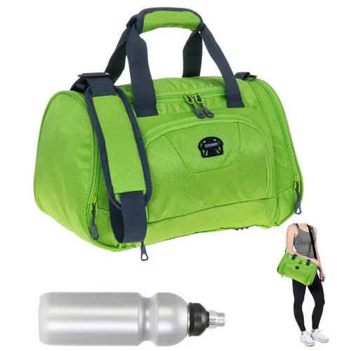 ELEPHANT Sporttasche klein - 42 cm Gym Bag mit Trinkflasche - Praktische Sporttasche für Sport, Reise und Schulsport mit 18 Litern Stauraum, inklusive Trinkflasche. Ideal für aktive Menschen, die Wert auf Funktionalität und Stil legen.