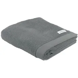 TOM TAILOR Handtuch - Color Bath Towel, Frottier, Baumwolle Grau 50x100cm