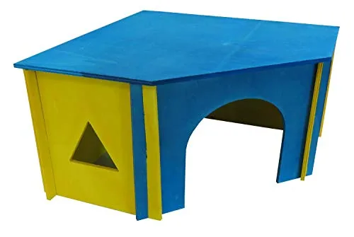 PETGARD Nagerhaus Meerschweinchenhaus Kaninchenhaus Kleintierhaus Kalle 29 x 29 x 16 cm