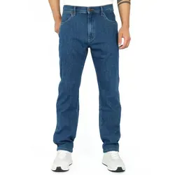 Wrangler River Jeans - Leichte, regular tapered Jeans aus 79% Baumwolle, ideal für Komfort und Bewegungsfreiheit, perfekt für den Alltag.