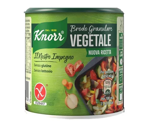 Knorr Brodo Granulare Vegetale pflanzliche granulierte Brühe 150g