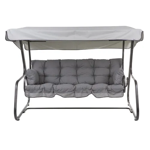 PATIO Hollywoodschaukel mit Auflagen 170 cm Liegefunktion 4-Sitzer Vita