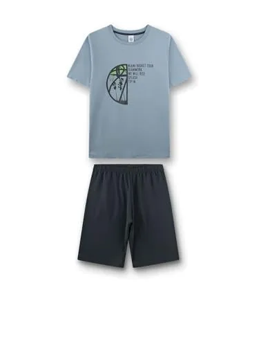 Sanetta Kid's Pyjama 1/2 246167 in Grau - Größe 140 - Bequemer Kurzarm-Pyjama in Grau für Kinder. Größe 140 aus 100% Baumwolle, ideal für den Alltag. Jetzt entdecken und weitere tolle Angebote von Sanetta im Bergfreunde.de Online-Shop finden!