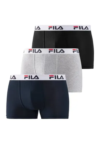 Fila Boxer (3er Pack) mit Logo Schriftzug im Bund von FILA