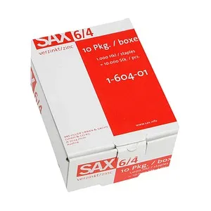 1.000 sax design Heftklammern 6/4