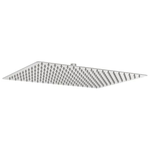 vidaXL Regenbrause Edelstahl 304 40x30 cm - Handbrausen - Rechteckiger Duschkopf aus robustem Edelstahl 304 für ein entspannendes Duscherlebnis mit breiter Wasserverteilung und pflegeleichten Silikondüsen.