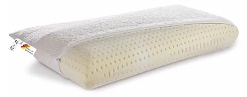 Kissen Konzepte Nackenstützkissen Saponetta - Orthopädisches Gelschaum Kopfkissen für optimalen Schlafkomfort, ideal für Rückenschläfer und Seitenschläfer, mit waschbarem Tencel-Bezug und druckentlastender Funktion.