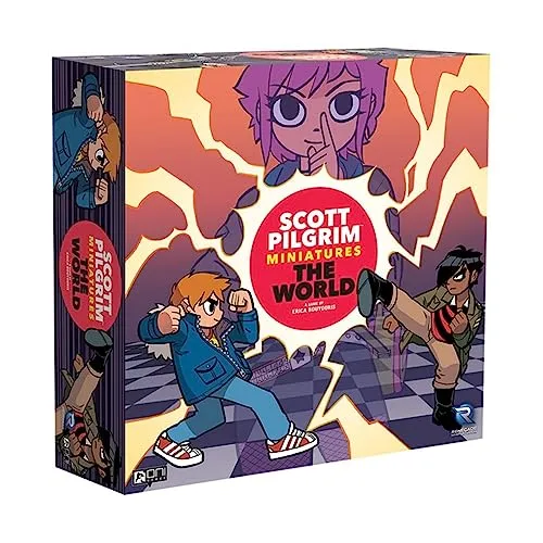 Renegade Game Studio , Scott Pilgrim Minatures: The World , Miniature Game , Ages 14+ , 2 to 4 Players , 45 to 60 Minutes Playing Time