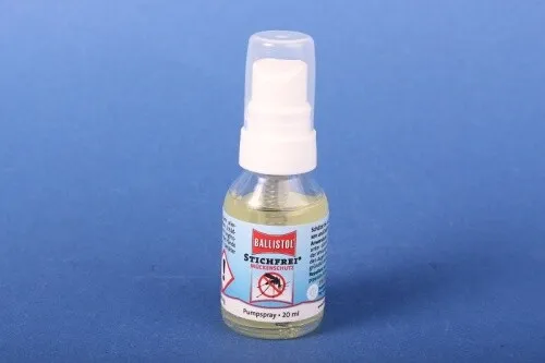 Ballistol Stichfrei® Mückenschutz 20 ml Pumpspray Zecken Grasmilben Bremsen