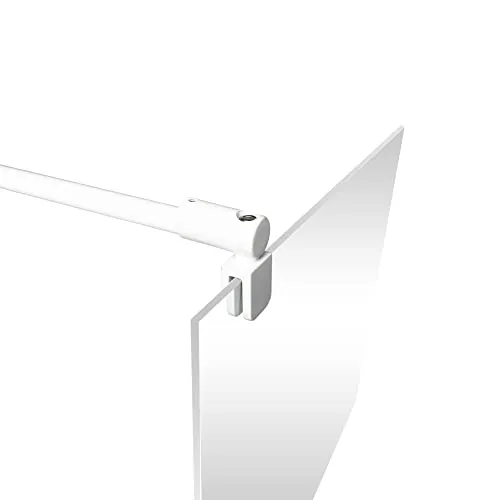Schulte Stabilisator für 5-8 mm Glas, Alpinweiß, kürzbar und winkelbar - Praktischer Stabilisationsbügel für Duschwände aus 5-8 mm Glas. Flexibel kürzbar und einfach zu montieren – ideal für jede Einbausituation. Hochwertige Materialien und elegantes Design sorgen für Sicherheit und Stil in Ihrem Bad.