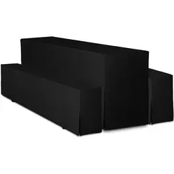 Schonbezüge Schwarz von TexDeko
