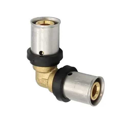 PipeTec Deutschland Pressfitting Pressfitting Winkel 16x2 mm 90° TH Kontur Alu Mehrschicht Verbundrohr