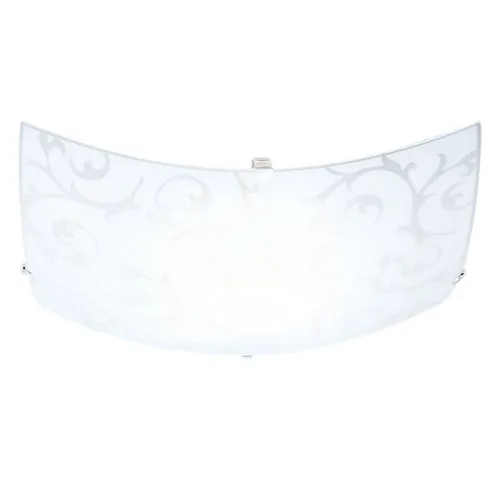 GLOBO LIGHTING Deckenleuchte, Leuchtmittel nicht inklusive, Glas Decken Leuchte Wohn Ess Zimmer Beleuchtung Blumen Blüten Design