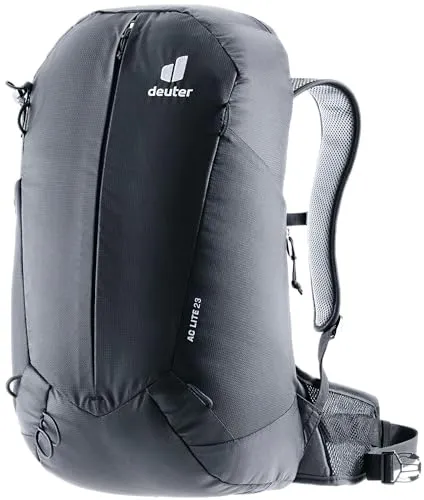deuter AC Lite 23 Wanderrucksack (Modell 2024) - Maximale Belüftung durch Aircomfort Netzrücken-System, stufenlos verstellbarer Brustgurt und abnehmbare Regenhülle