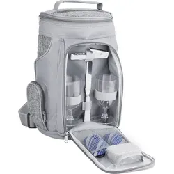 BRUBAKER Kühltasche für 2 Flaschen Wein von BRUBAKER