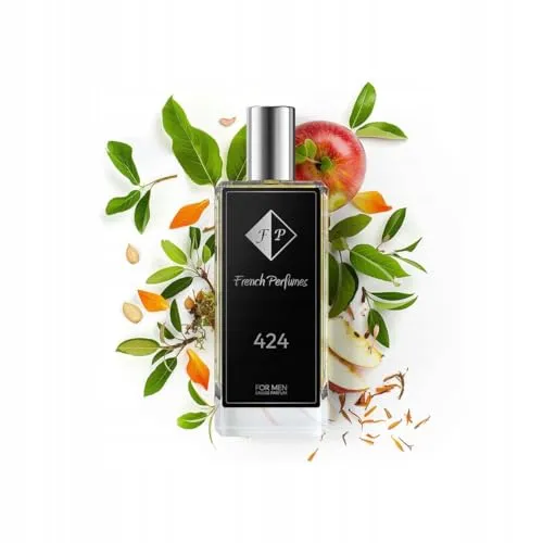 FP French Perfumes - Herren Parfüm - Elegante Eau de Parfum für Herren Männer - Hochwertiger Duft - Perfume men - Orientalisch und Fougère - Nr. 424 - Clasicc Blackk - 104 ml