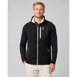 LPO Sweatweste Raven Knit mit Langhaarfleece schwarz XL
