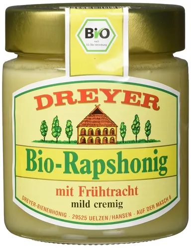 Dreyer Echter Deutscher Imkerhonig Bio Rapshonig
