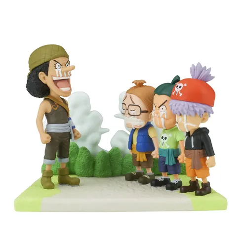 Banpresto Sammelfigur One Piece Log Stories Usopp Pirates 7cm - Sammelfigur aus der One Piece Reihe, detailgetreu und aus hochwertigen Materialien, ideal für Fans und Sammler.