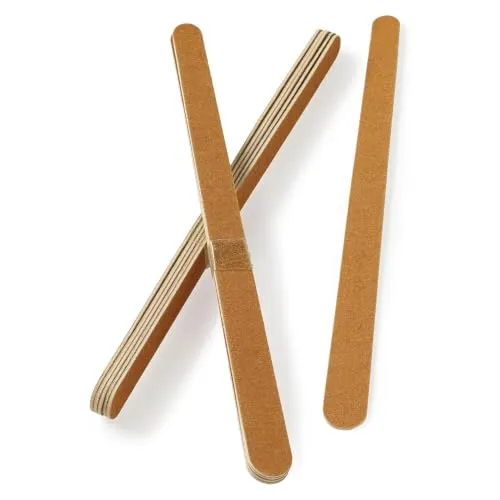 Manicare Nagelfeilen 12er Pack, 17 cm, Beidseitige Körnung Fein Grob für Natürliche Nägel, für Maniküre und Pediküre