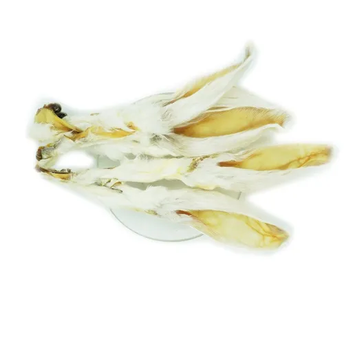 Bellfor Bellfor Hundesnack - Kaninchenohren mit Fell - 200g, für: Hunde