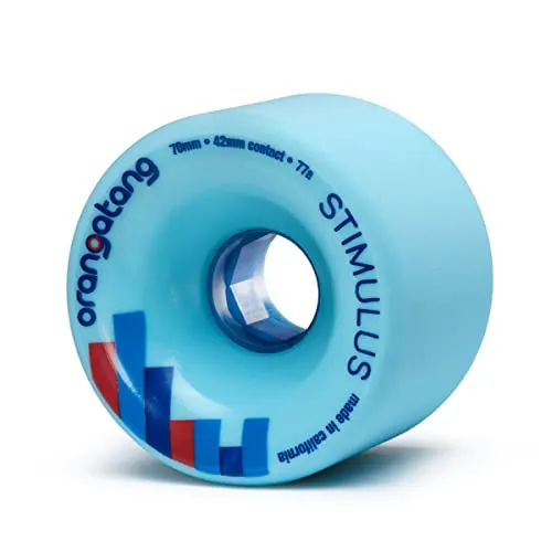 Orangatang Longboardrollen Stimulus 70mm 77A (Blue) von Orangatang