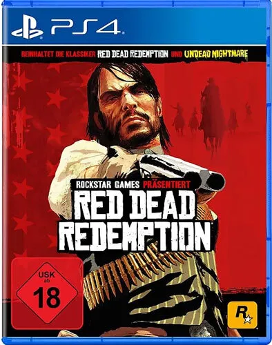 Red Dead Redemption - PS4: Actiongeladenes Abenteuer auf PlayStation 4 - PC- & Videospiele, Erlebe die packende Geschichte im Wilden Westen mit vielfältigen Sprachoptionen und Online-Spielmöglichkeiten.