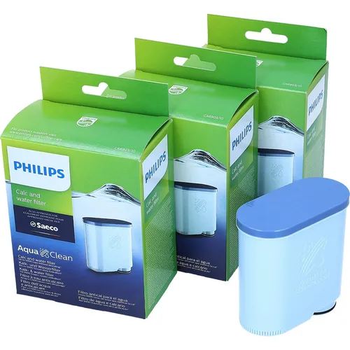 3x Philips Wasserfilter AquaClean für Kaffeemaschine CA6903/10 421946039401