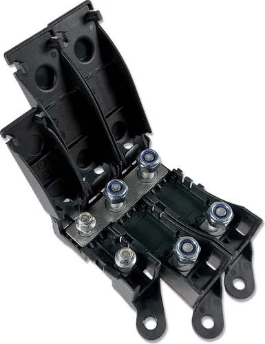 MEGA / MIDI Sicherungshalter Set | 3-fach Verteiler für 12V/24V - Praktisches 3-fach Sicherungshalter-Set für MEGA- und MIDI-Sicherungen. Ideal für 12V und 24V Bordnetze, ermöglicht kompakte Verdrahtung und hohe Stromverteilung.
