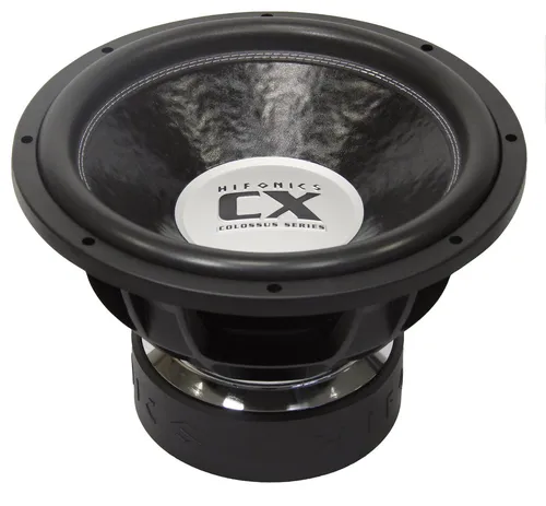 Hifonics COLOSSUS Woofer CX15D2, 38cm High End Subwoofer mit 4500 W - Car-HiFi-Lautsprecher mit beeindruckenden 154 dB Schalldruck, ideal für Bassliebhaber, die kraftvollen Sound und extreme Leistung suchen.