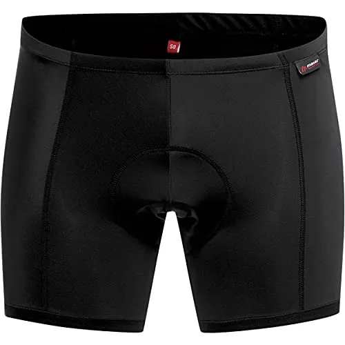 Maier Sports Fahrradhose Cycling Boxer schwarz 54 - Fahrradbekleidung mit innovativem Sitzpolster für angenehmen Tragekomfort, ideal für lange Fahrten.