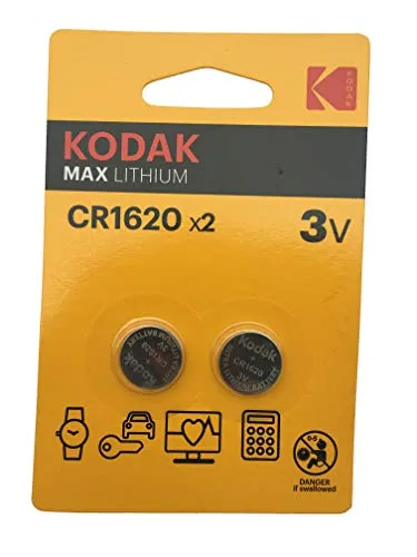 Knopfzellen KODAK Lithium CR1620 3 V Lithium 2 von Kodak