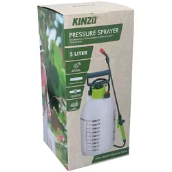 KINZO Drucksprüher 5 l in Grün