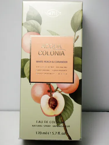 , 4711 ACQUA COLONIA White Peach & Coriander, 170 ml Eau de Cologne 99,94 € /L