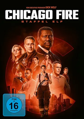 Chicago Fire - Staffel 11 - 5 DVDs - Neu und OVP - Filme: Chicago Fire - Staffel 11, packende Feuerwehr-Action und spannende Geschichten auf 5 DVDs, ideal für Serienliebhaber