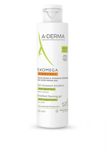 Exomega Control Gel A-Derma 500ml - Hochwertiger Gesichtsreiniger zur sanften Reinigung der Haut. Ideal für empfindliche Hauttypen und sorgt für ein angenehmes Hautgefühl.