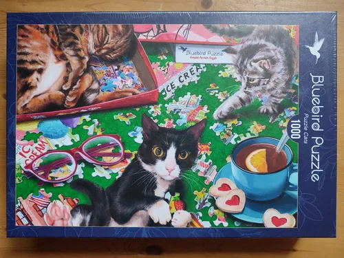 Puzzle - Puzzle Cats - 1000 Teile - Bluebird (90030)
