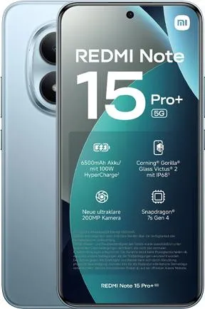 Xiaomi Redmi Note 15 Pro+ 5G 256GB, 8GB RAM