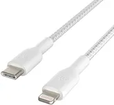 Belkin USB-C - Lightning Kabel (1 m, USB 3.2 Gen 1) - Hochwertiges USB-C - Lightning Kabel für schnelles Laden und Datenübertragung, ideal für Apple-Geräte.