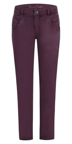 Buena Vista Anna C Straight Cropped Stretch Twill Jeans - Moderne Straight Cropped Jeans aus Stretch-Twill für optimalen Tragekomfort und eine hervorragende Passform in internationaler Größe. Ideal für stilvolle Outfits im Alltag und besonderen Anlässen.