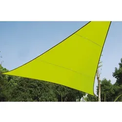 SONNENSEGEL DREIECK 5x5 m LIME GRÜN GSS3500LG in grün von Perel