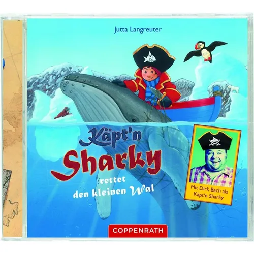 Sony Music CD: Käpt'n Sharky rettet den kleinen Wal (Jutta Langreuter, Deutsch) (94843)