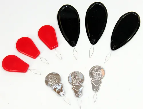 Nadeleinfädler 6 Stück Einfädler Einfädelhilfe Fadeneinfädler Garneinfädler 758