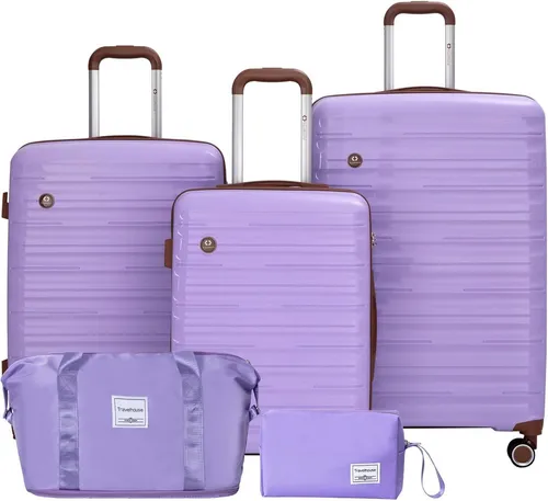 Ascona Gepäck-Set, 5-teilig in lila von Travelhouse