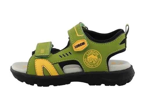 Lurchi 74L1303014 00826 Sandale 33 EU - Wanderschuhe in Größe 33, ideal für aktive Kinder, mit pflegeleichtem Hightech-Material und praktischem Klettverschluss für schnellen Einstieg.
